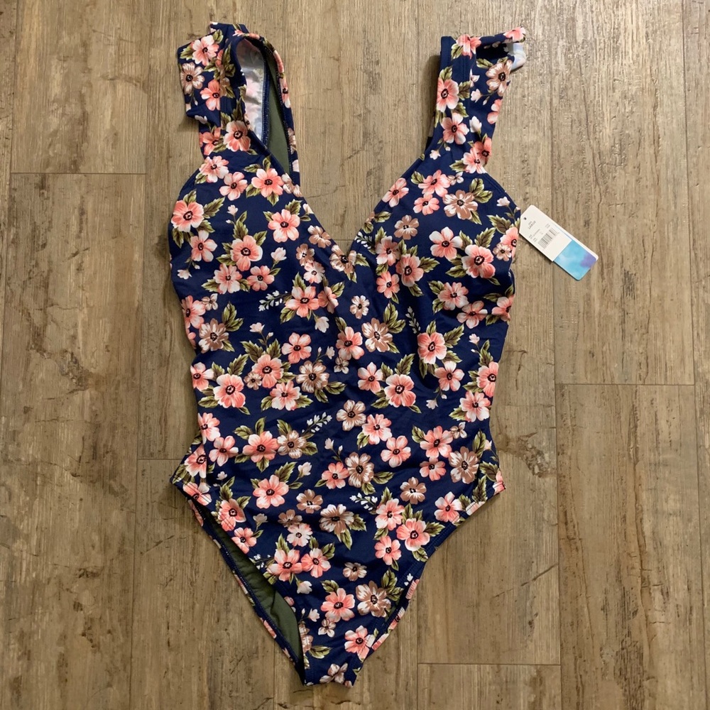 Floral One Piece Swimsuit